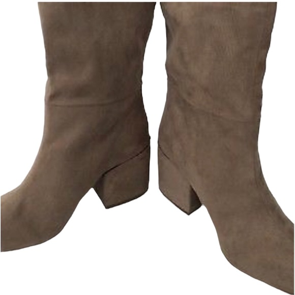 Charles David Quinton Suede Ankle Boots Booties - Picture 6 of 7
